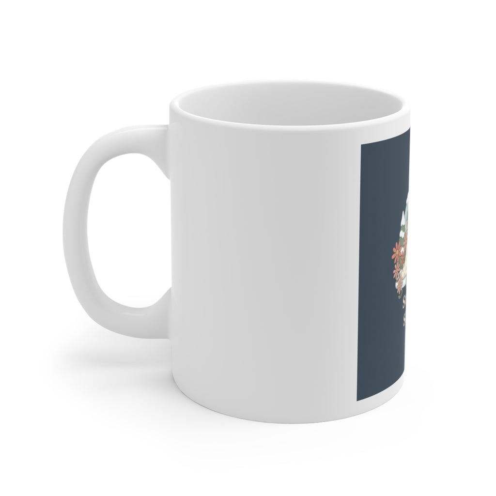 Study Now, Slay Later Bunny, unicorn Mug 11oz