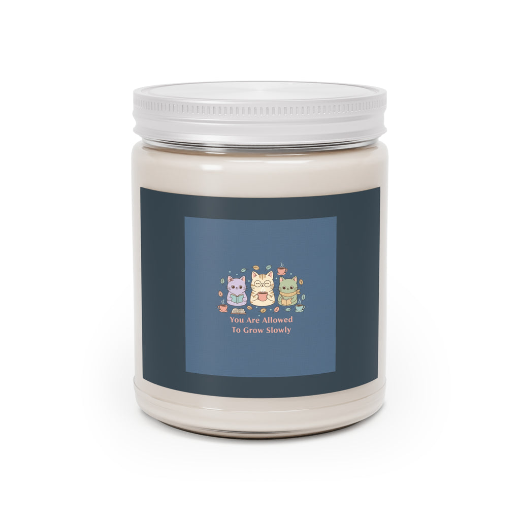 Cats With Glasses Scented Candle – You Are Allowed to Grow Slowly