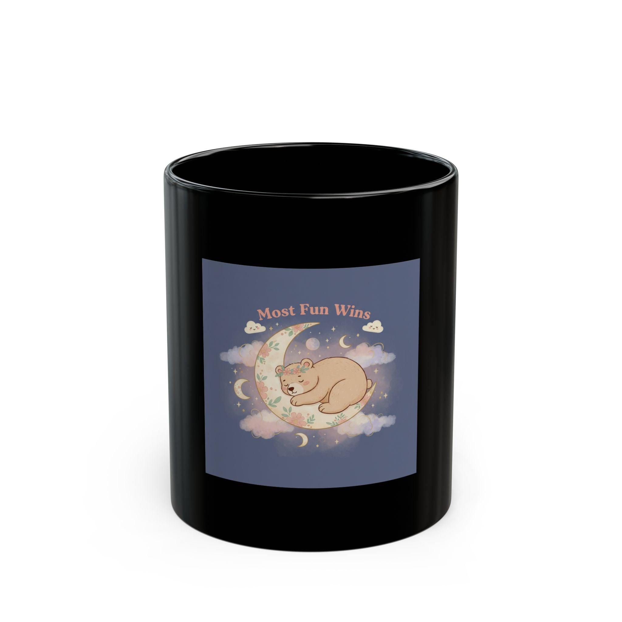 Bear Black Mug 11oz – Most Fun Wins