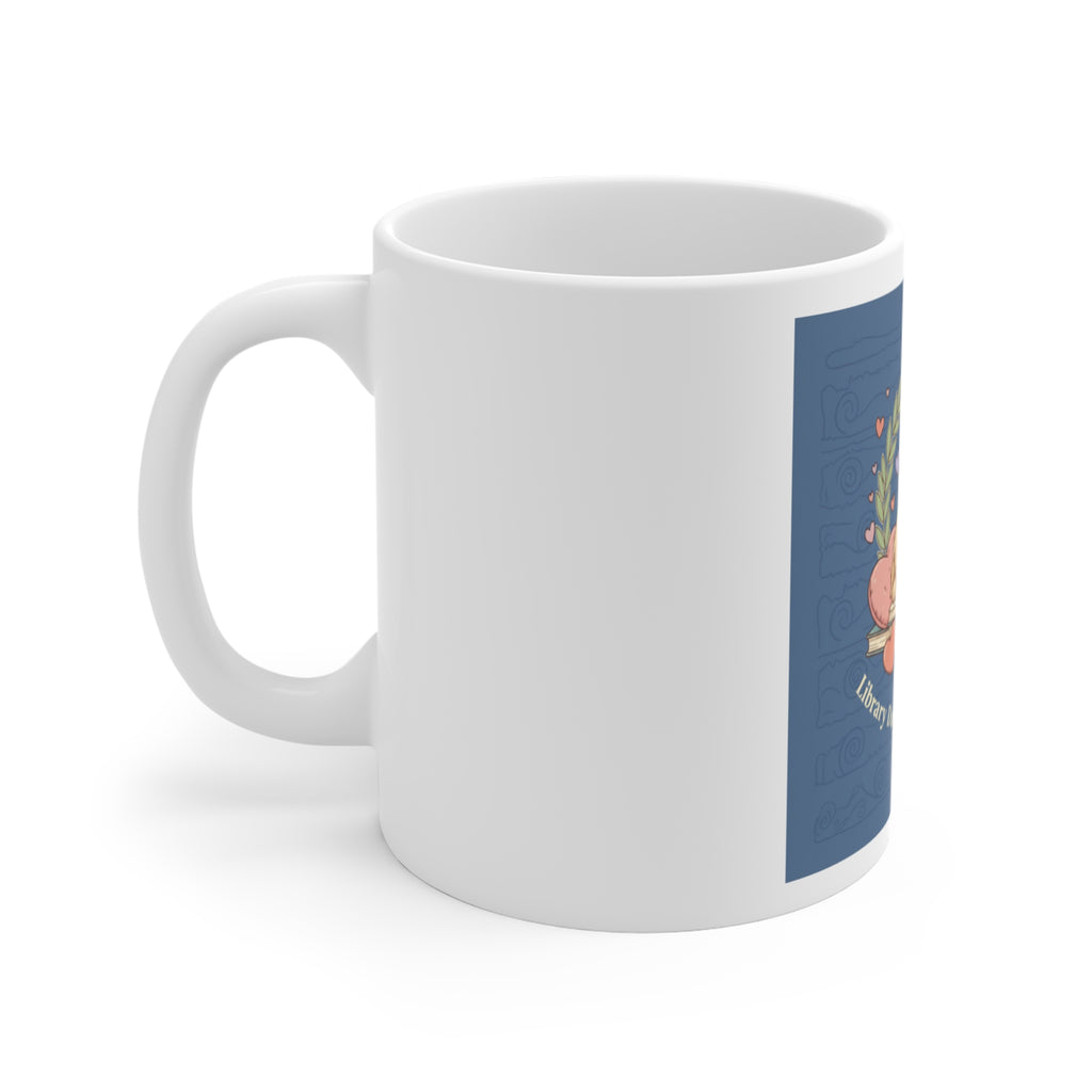 Library Days Are The Best Days Dog Mug 11oz