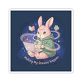 Rabbit Kiss-Cut Sticker – Making My Dreams Happen