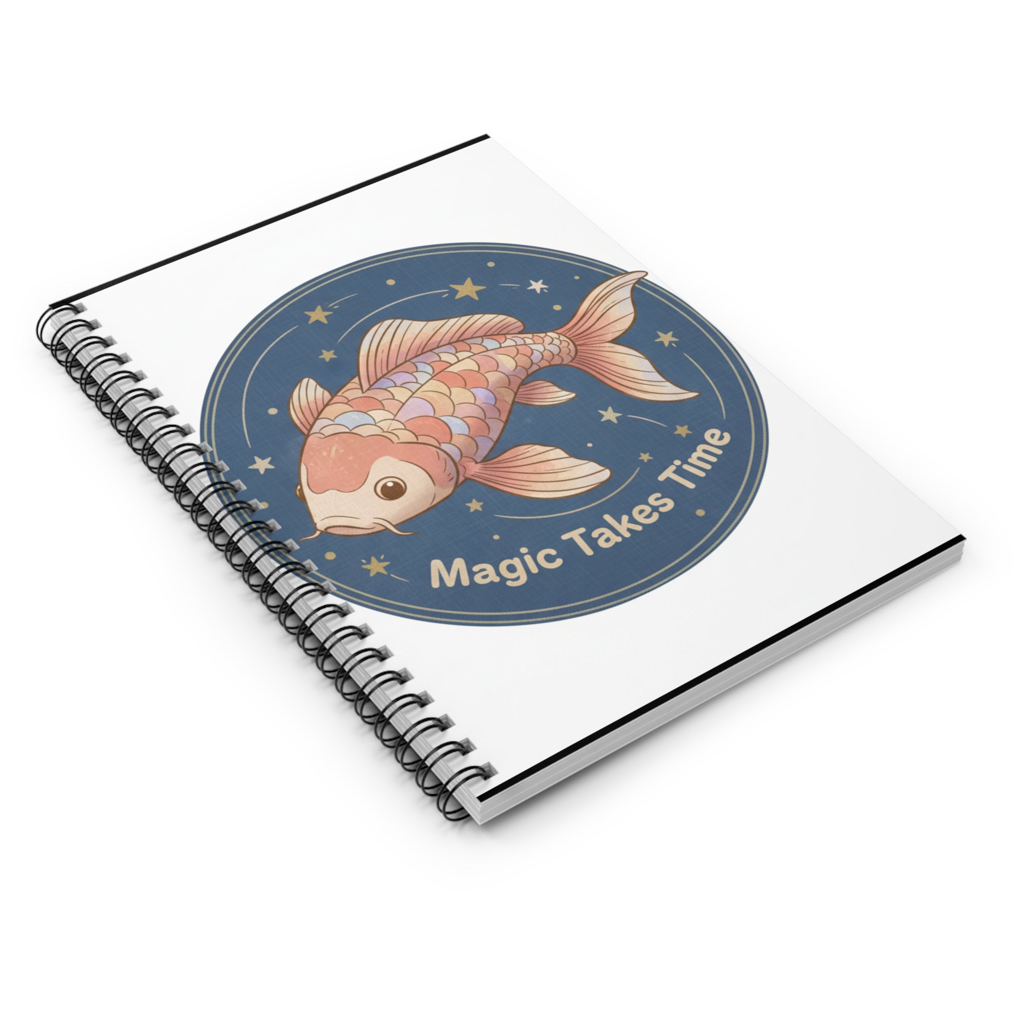 Magic Takes Time Spiral Notebook
