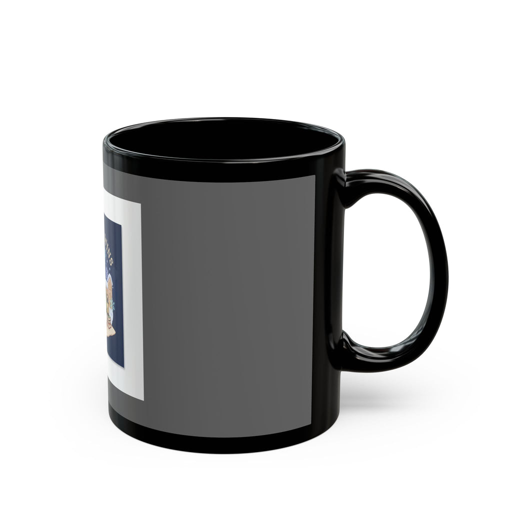 Bunny Black Mug 11oz – Most Fun Wins
