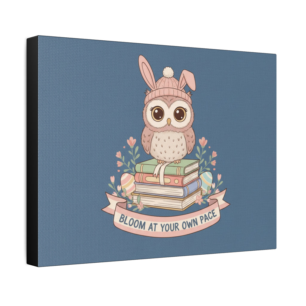 Bunny Canvas Print – Bloom at Your Own Pace