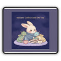 Bunny Mouse Pad – Success Looks Good on You