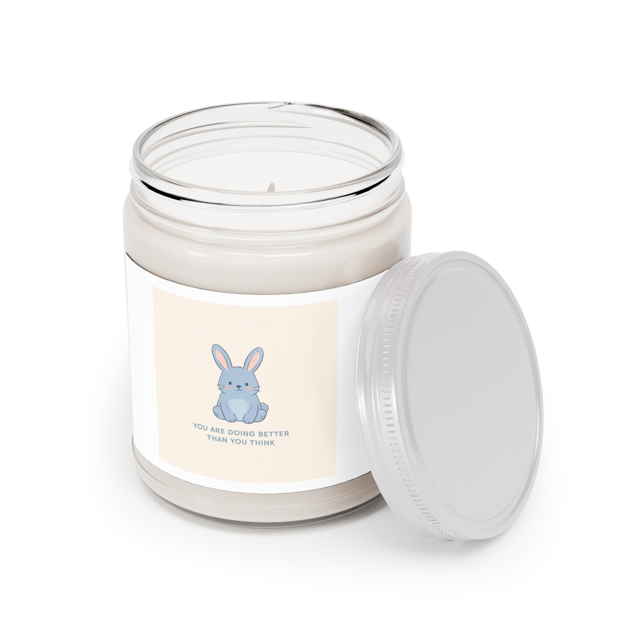 YOU ARE DOING BETTER THAN YOU THINK Rabbit Scented Candle