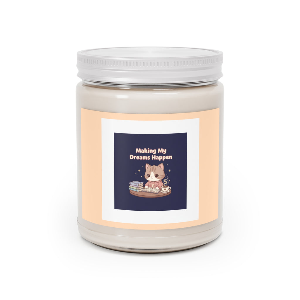 Cat Scented Candle – Making My Dreams Happen