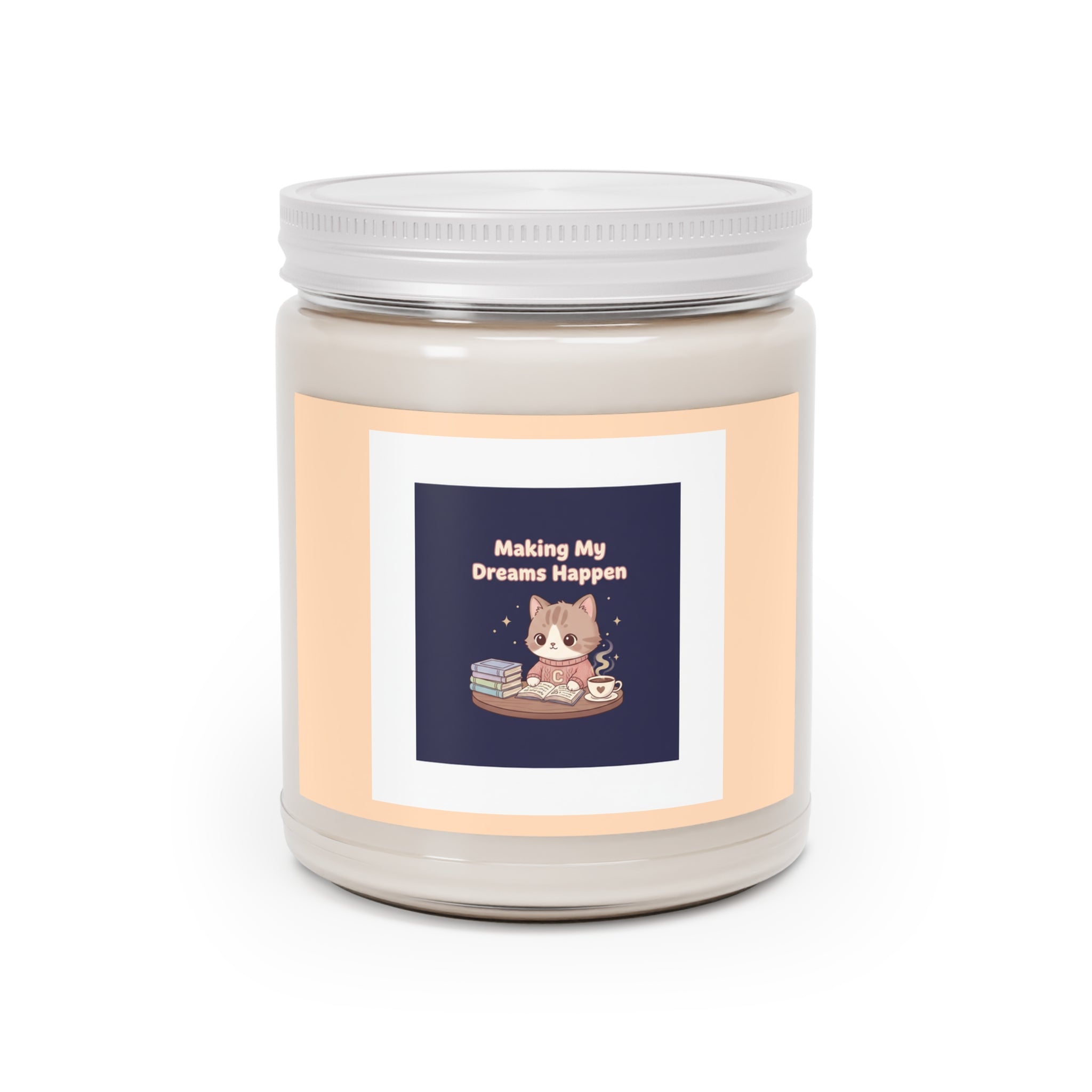 Cat Scented Candle – Making My Dreams Happen