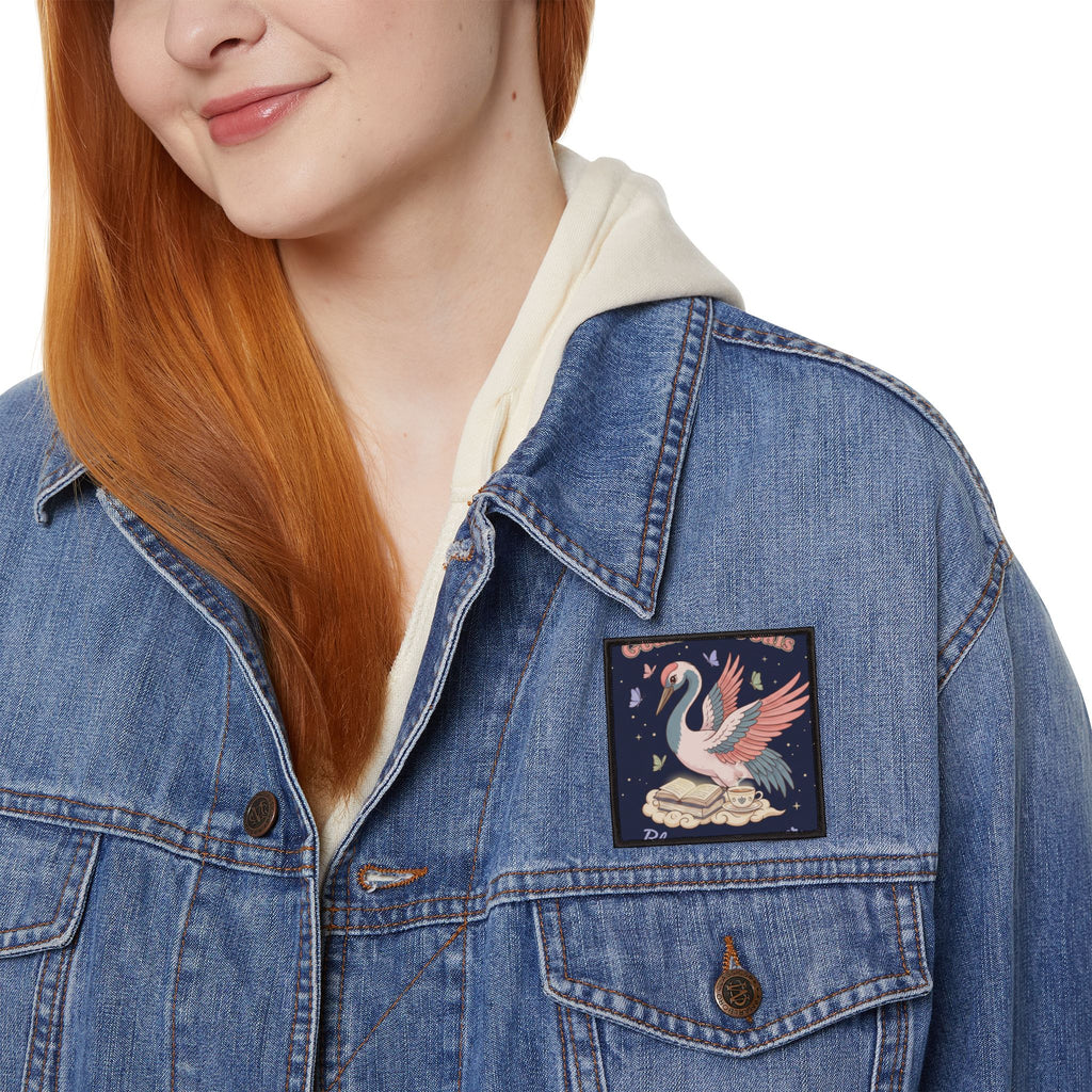 Crane Iron-On Patch – Goals on Goals Bloom Prosper