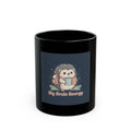 Bunny Black Mug 11oz – Big Brain Energy