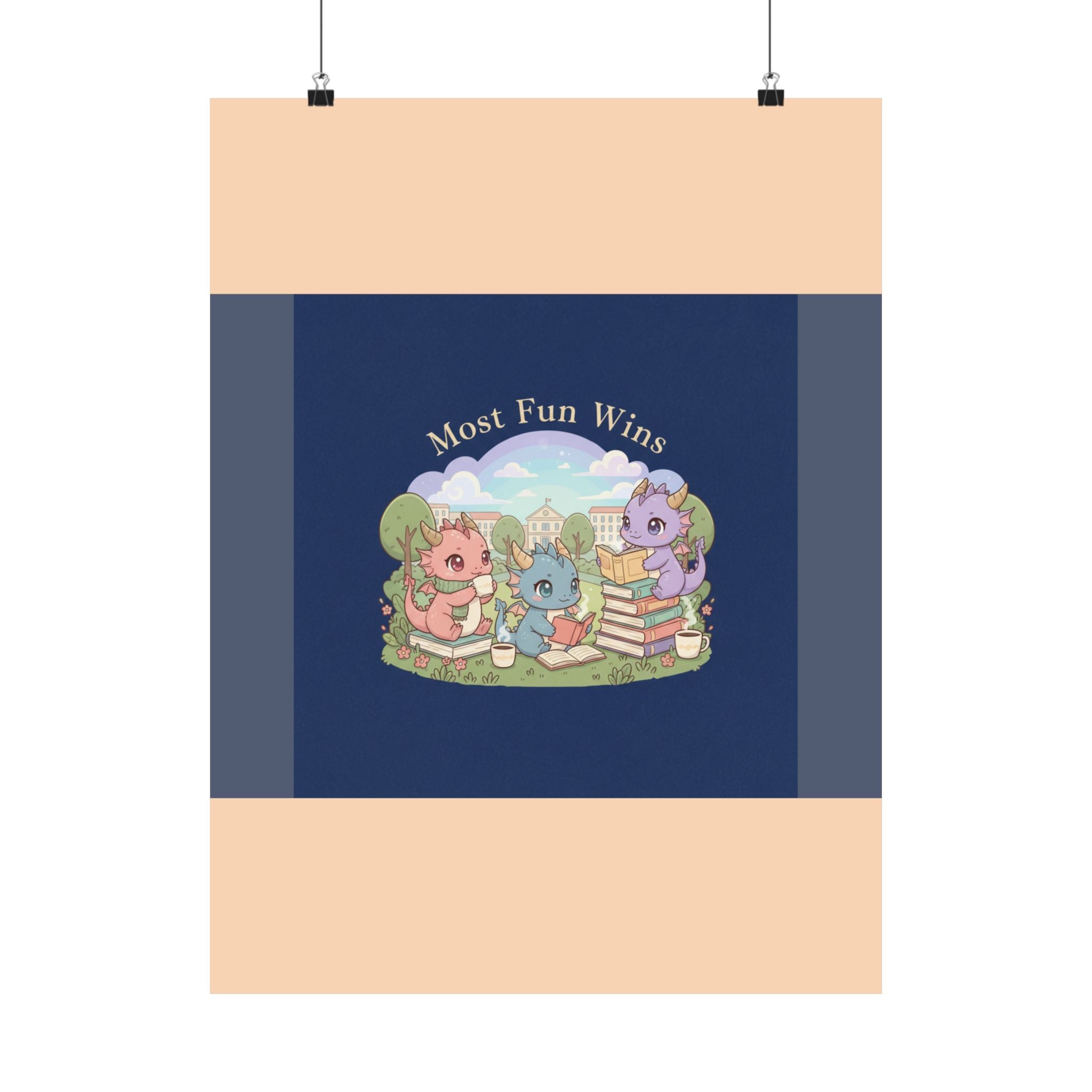 Baby Dragons Poster – Most Fun Wins