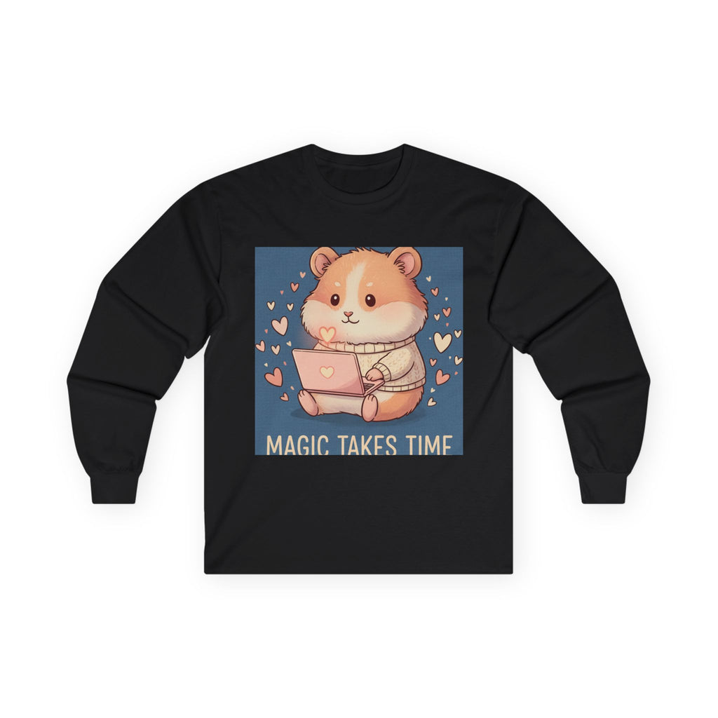 Hamster Long Sleeve Tee – Magic Takes Time