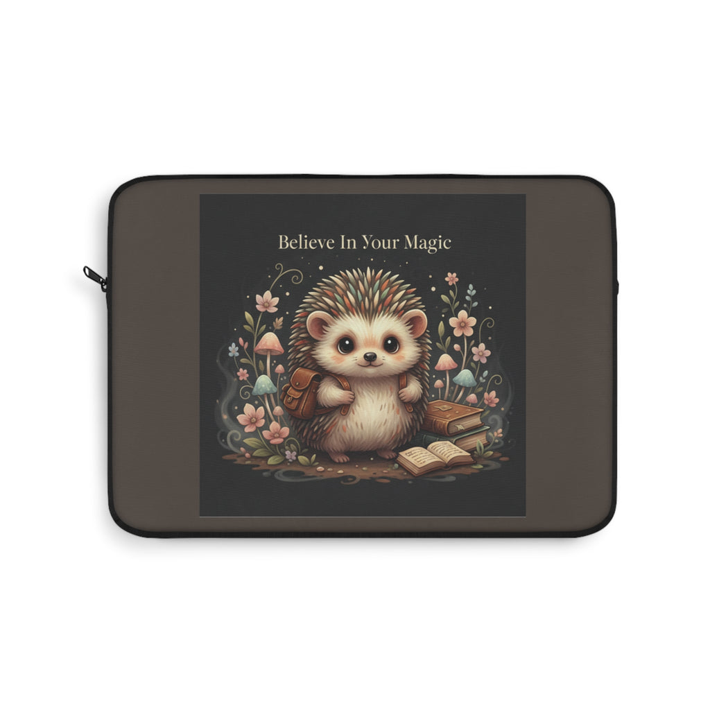 Hedgehog Laptop Sleeve – Believe in Your Magic