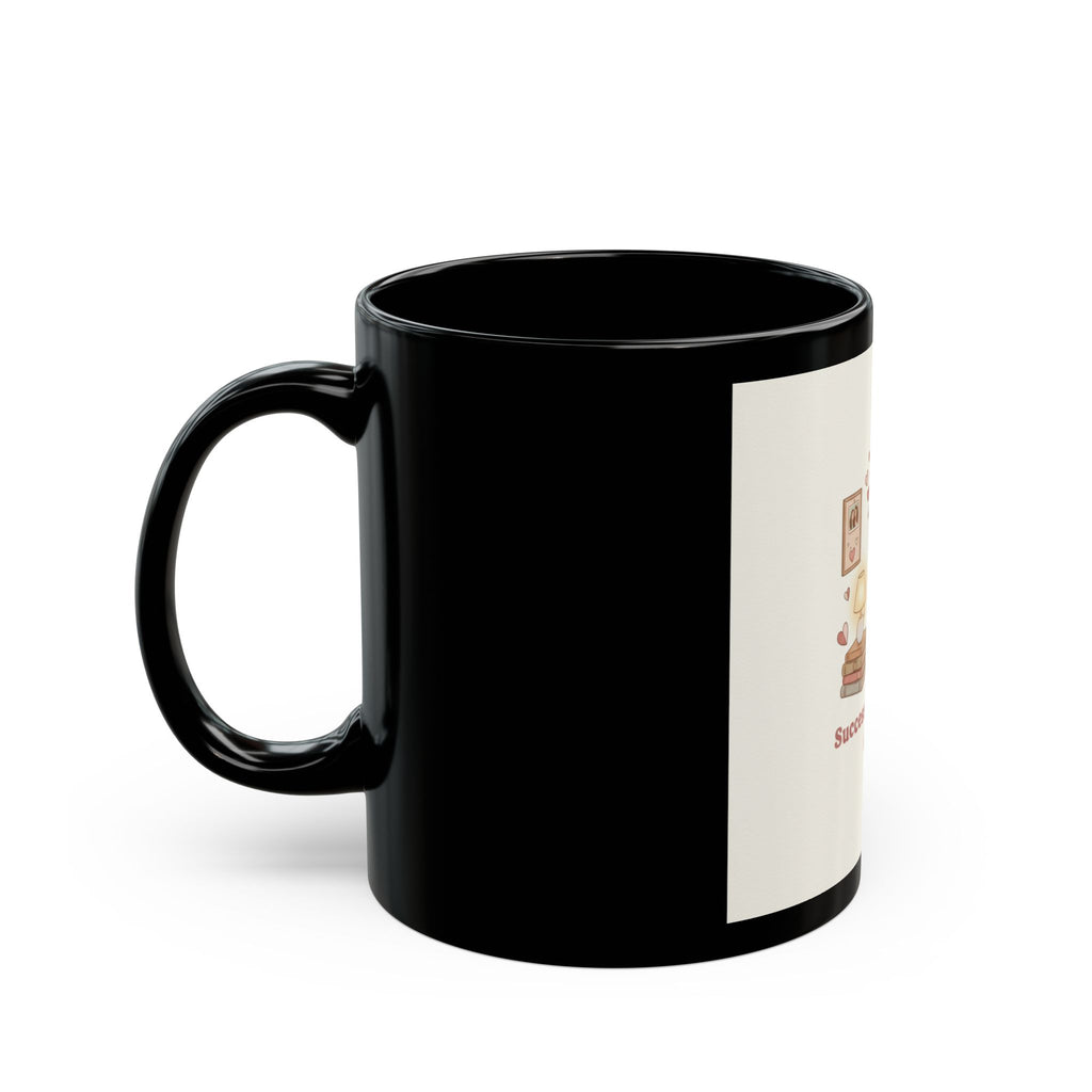 Success Looks Good On You Bird Black Mug 11oz