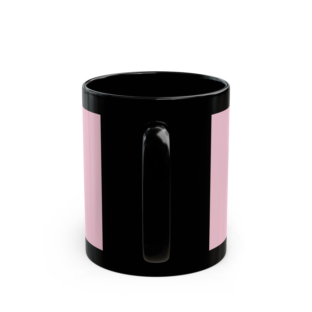 "Design" Black Cat Black Mug | College Girl Gift | Fashion | KayKay Classics