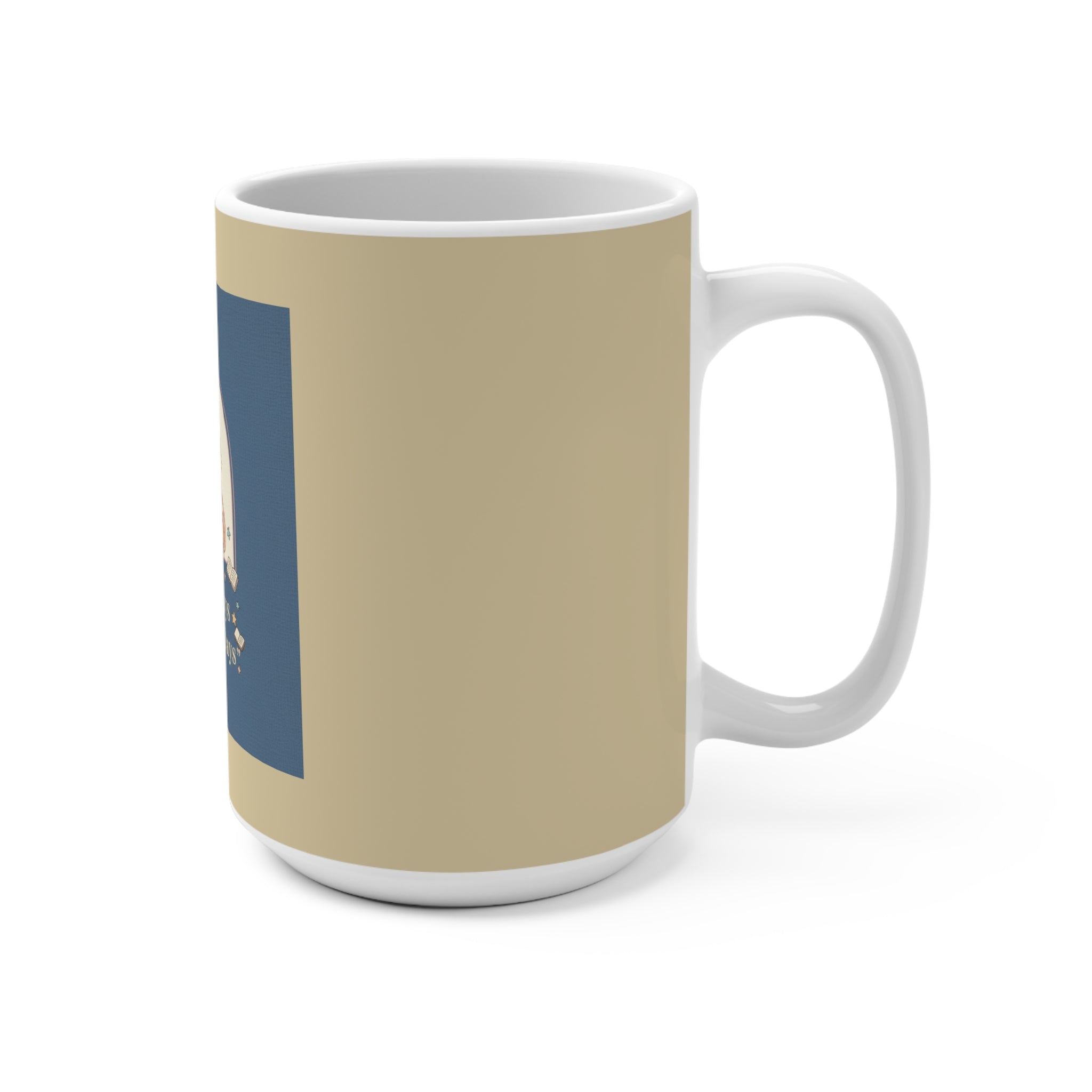 Cat Mug 15oz – Library Days Are the Best Days