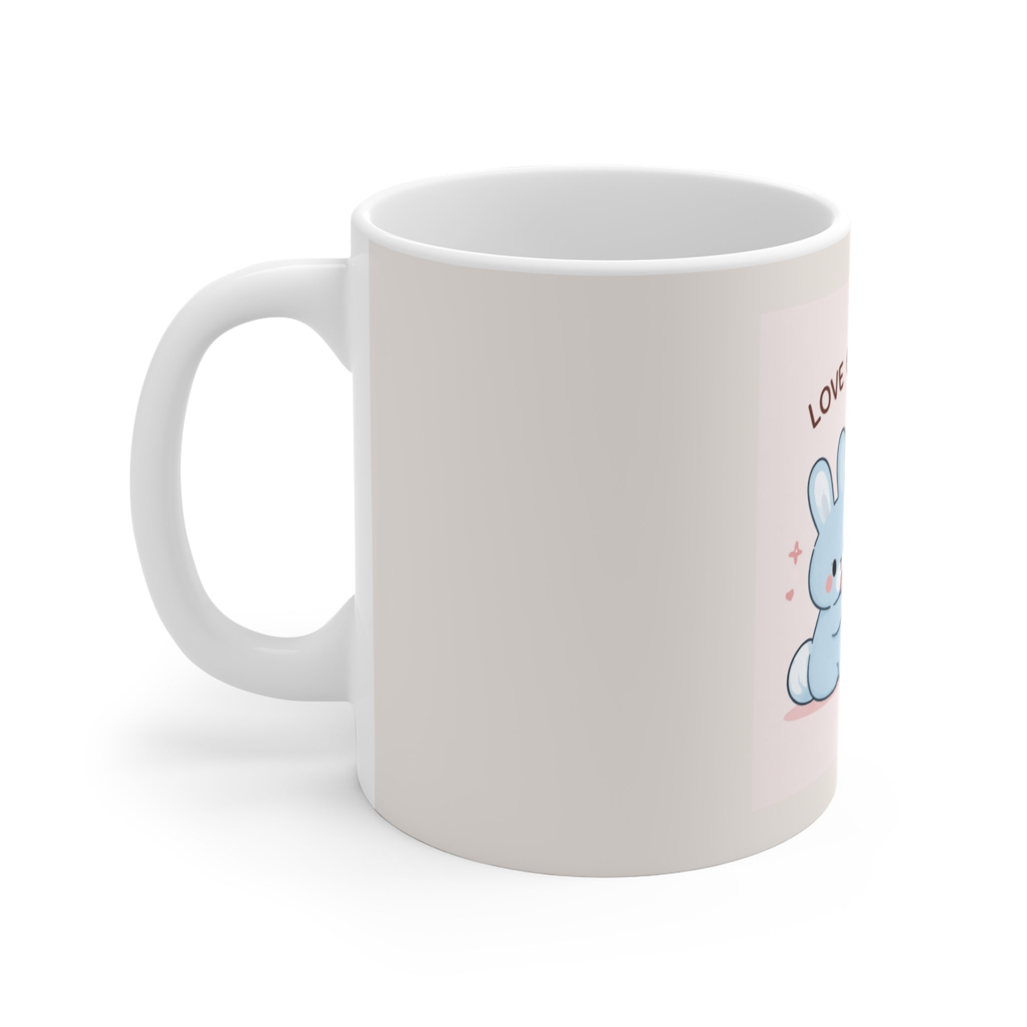 "LOVE CAN BE SOFT" Black Cat Mug | College Girl Gift | Fashion | KayKay Classics