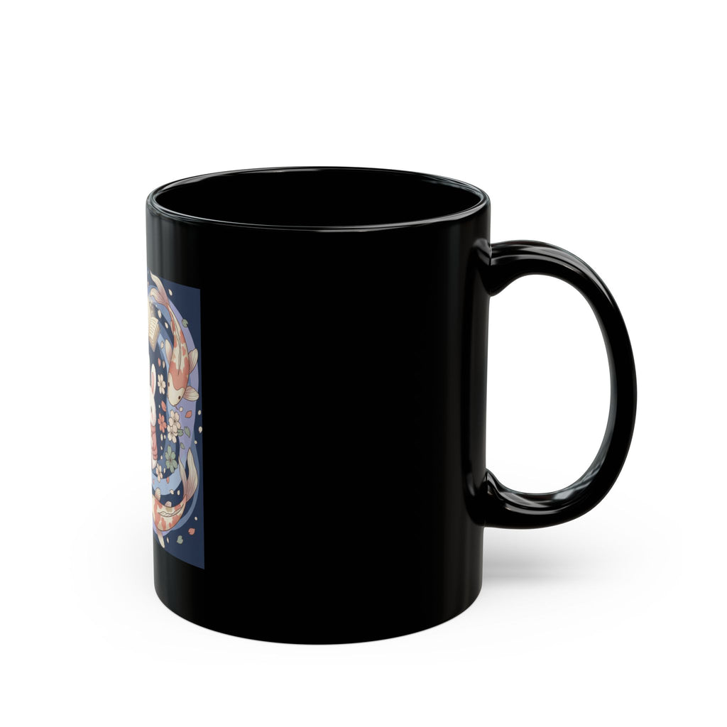 Bunny Black Mug 11oz – Gentle Strength