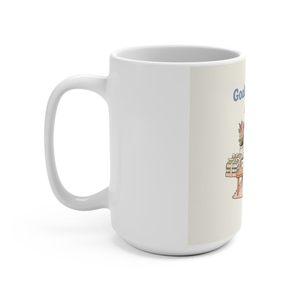 Goals On Goals Cat Mug 15oz