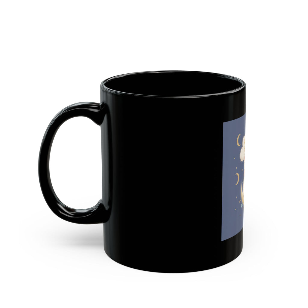 Bear Black Mug 11oz – She Believed She Could