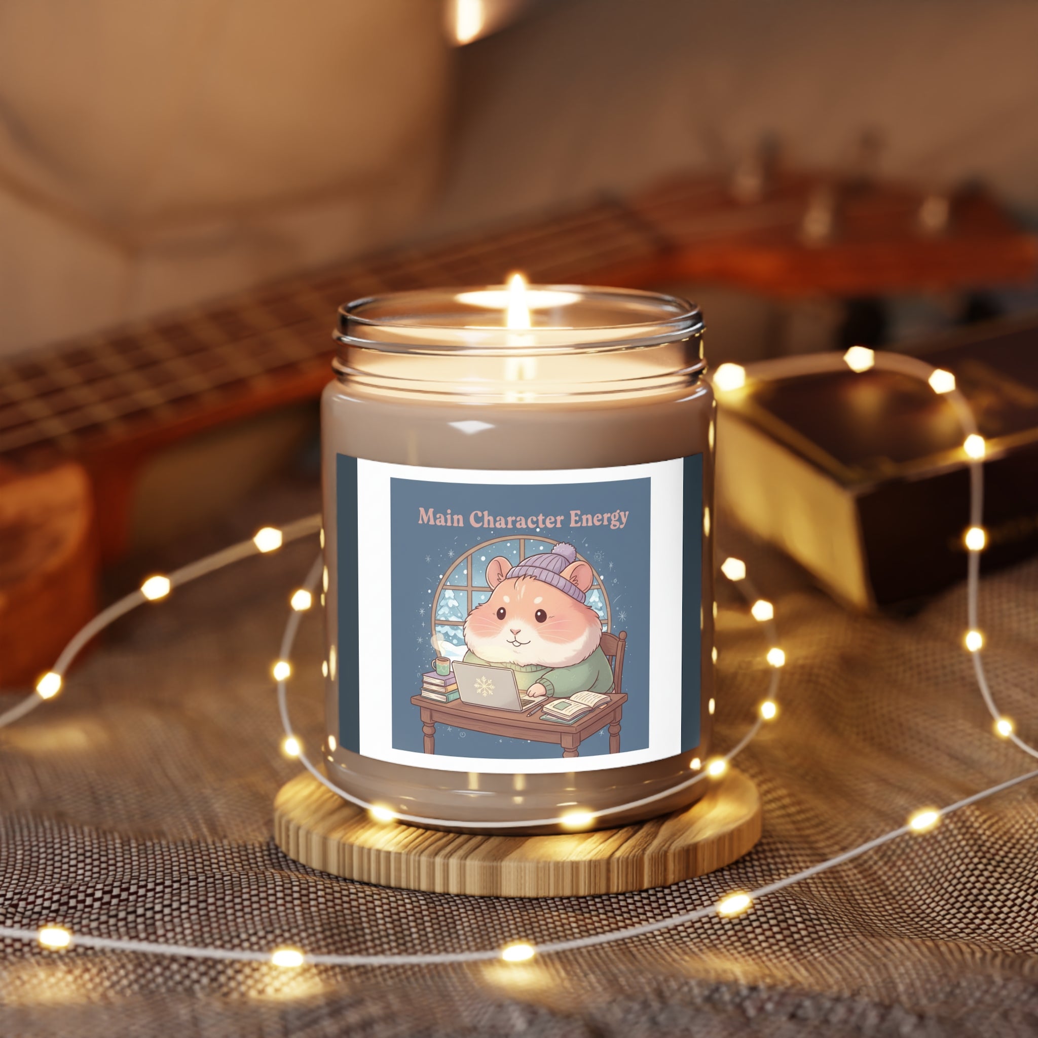 Hamster Scented Candle – Main Character Energy