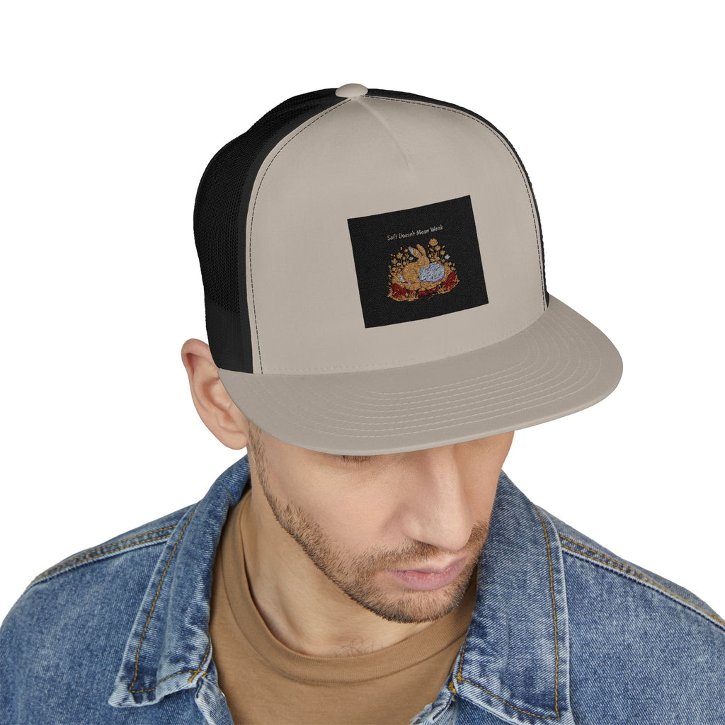Dragon Trucker Cap – Soft Doesnt Mean Weak