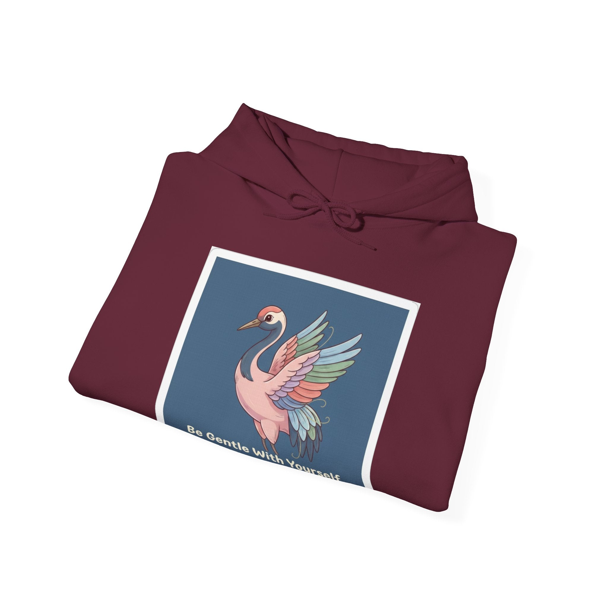 Crane Hoodie – Be Gentle With Yourself