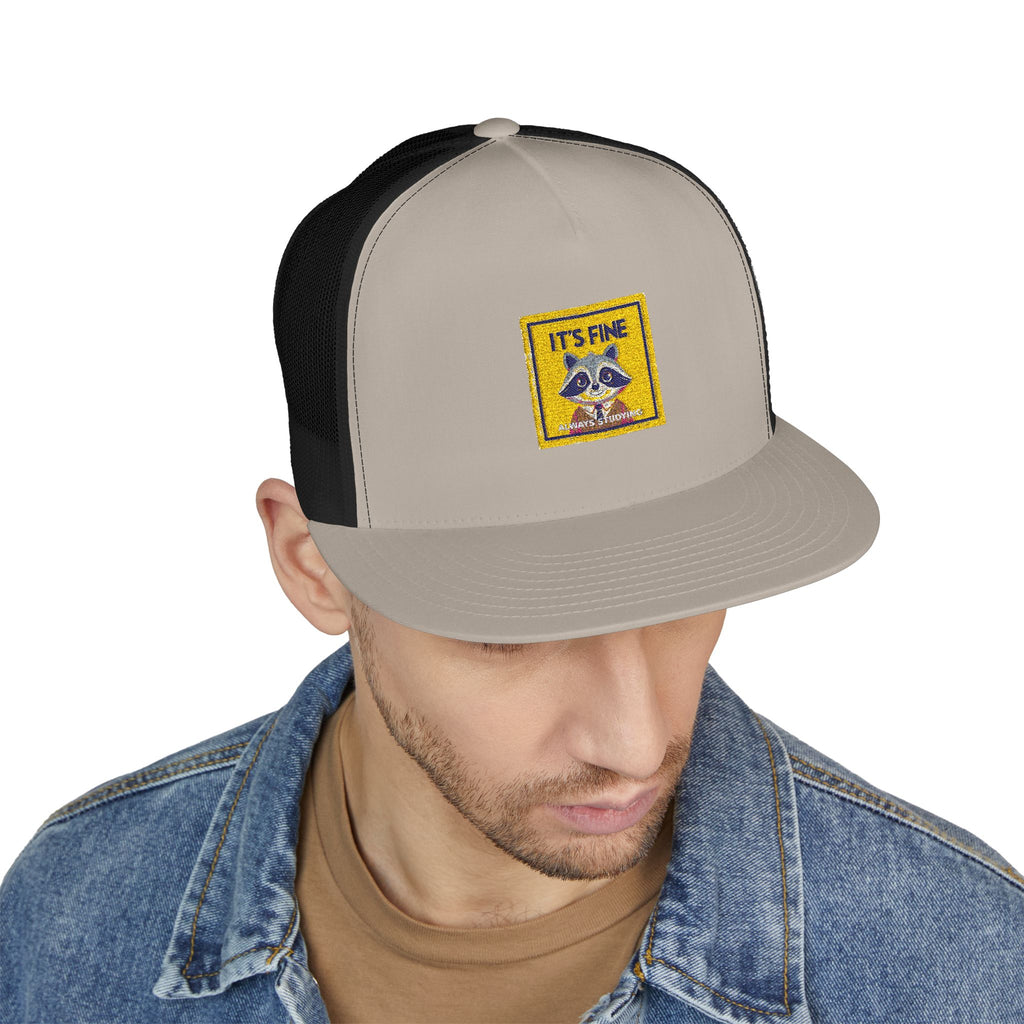 remix always studying - KayKay Trucker Cap