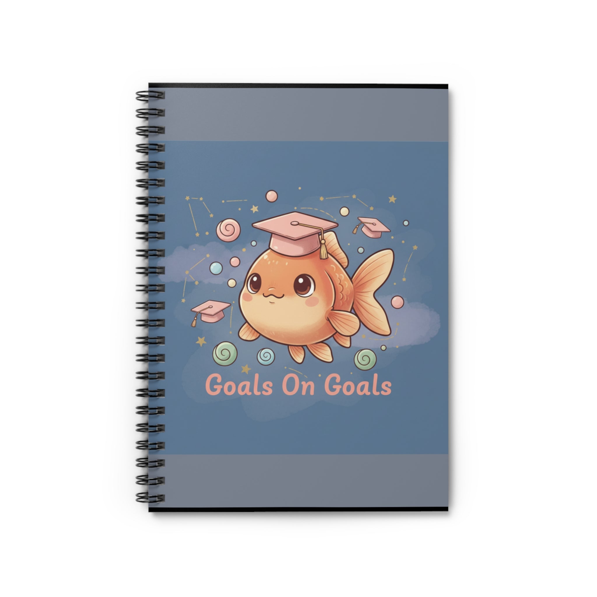 Goldfish Spiral Notebook – Goals on Goals
