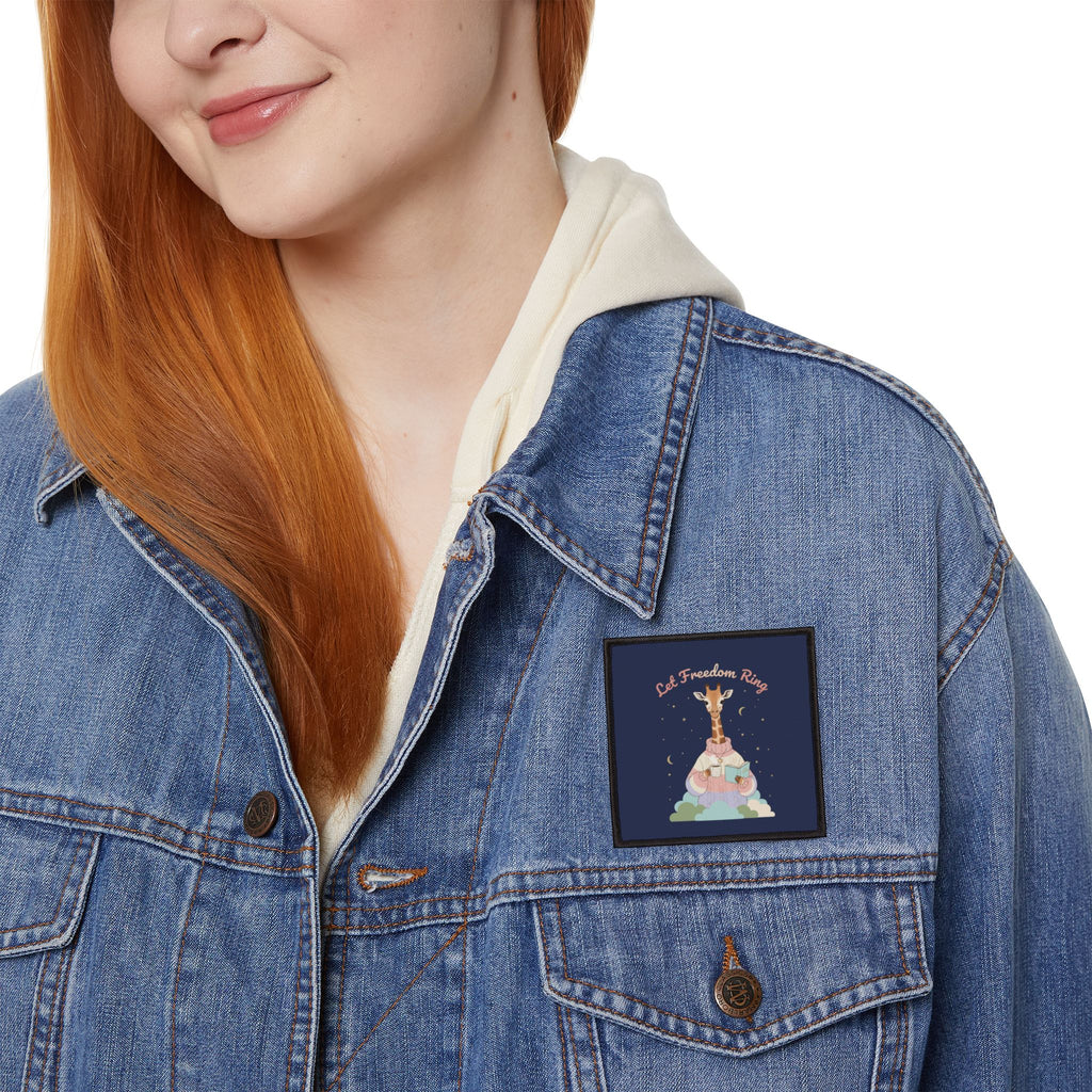 Giraffe Iron-On Patch – Let Freedom Ring