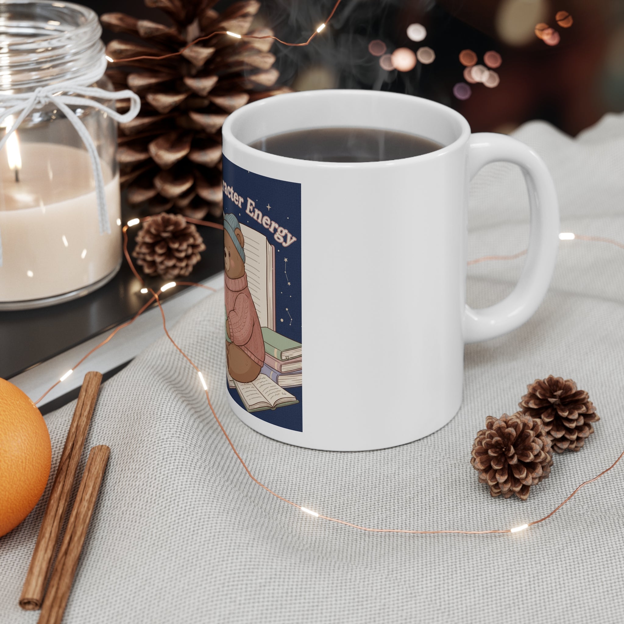 Bear Mug 11oz – Main Character Energy