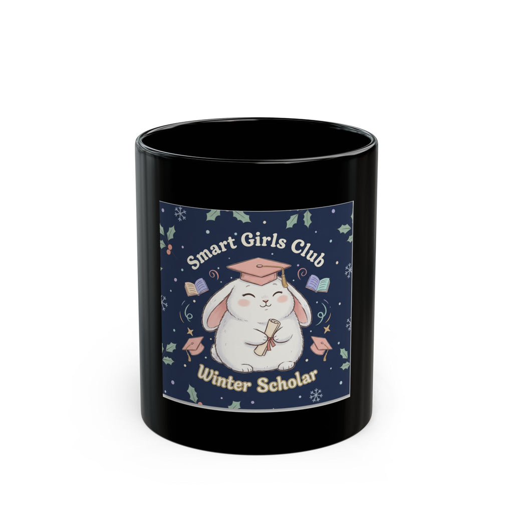 Bunny Black Mug 11oz – Smart Girls Club