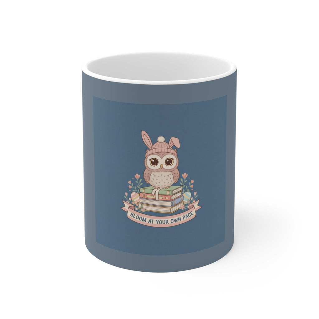 Bunny Mug 11oz – Bloom at Your Own Pace