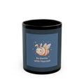 Honeybee Black Mug 11oz – Be Gentle With Yourself