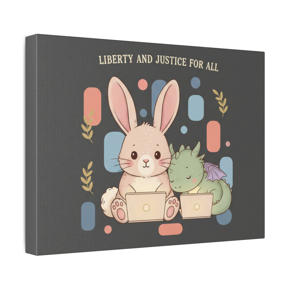 Dragon Canvas Print – Liberty and Justice for All