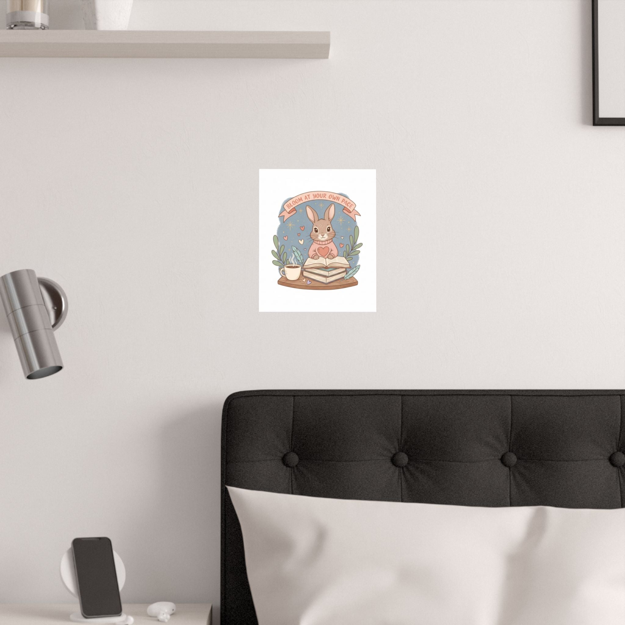 Bloom at Your Own Pace Poster