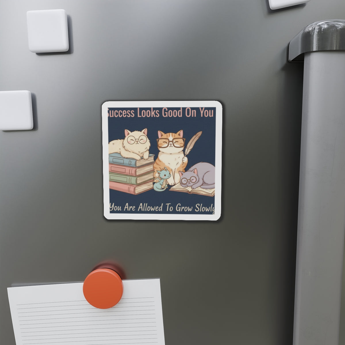 Bunny Die-Cut Magnet – Success Looks Good on You You Are Allowe