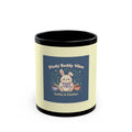Bunny Black Mug 11oz – Study Buddy Vibes Coffee Comfort