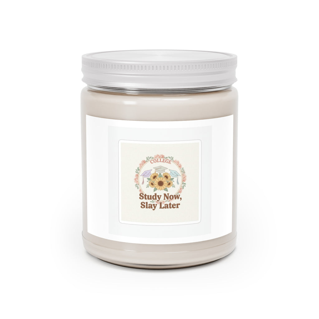 Study Now, Slay Later Scented Candle