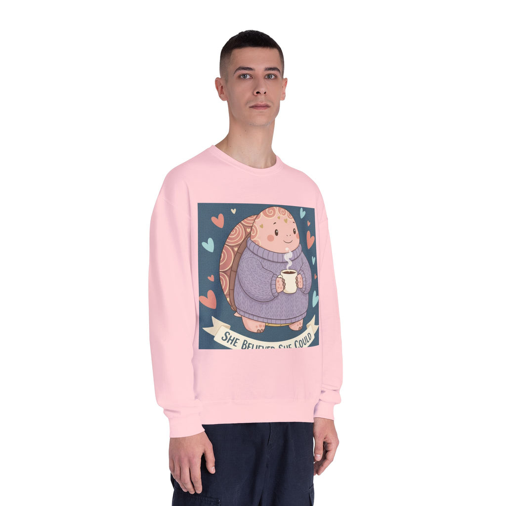 Turtle Crewneck Sweatshirt – She Believed She Could