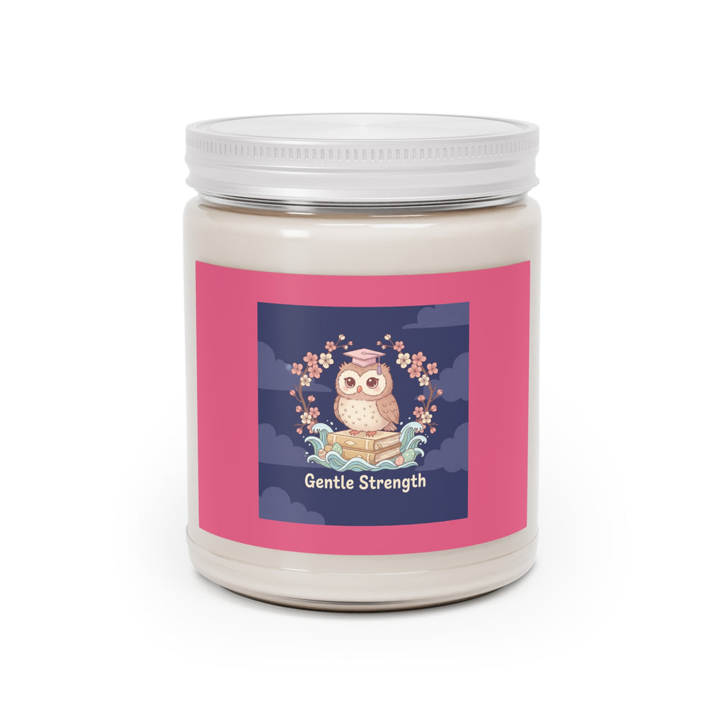 Owl Scented Candle – Gentle Strength
