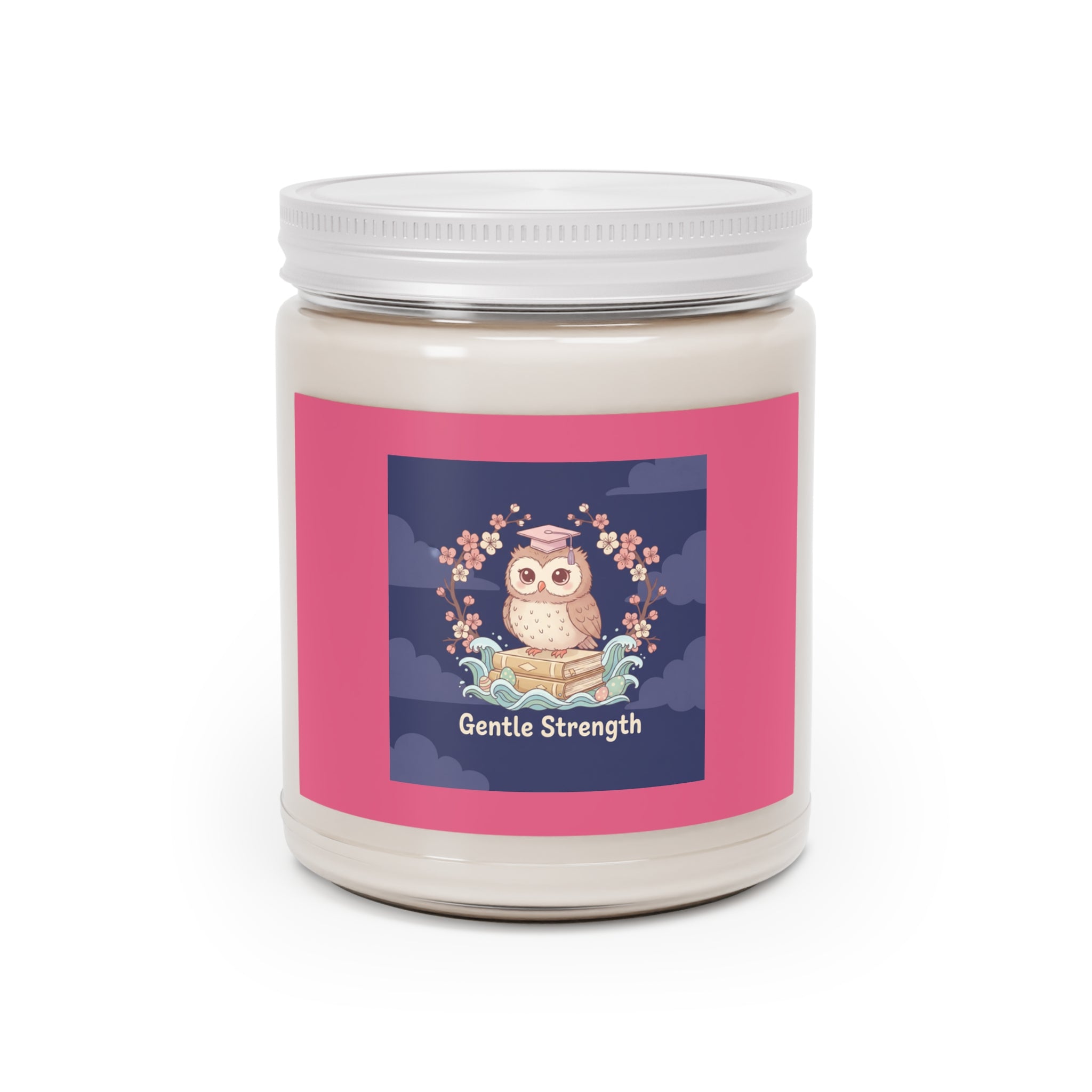 Owl Scented Candle – Gentle Strength