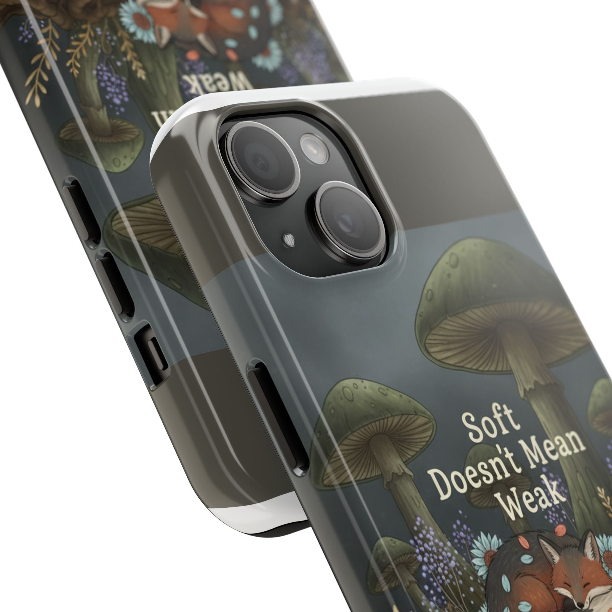 Fox Tough Phone Case – Soft Doesnt Mean Weak