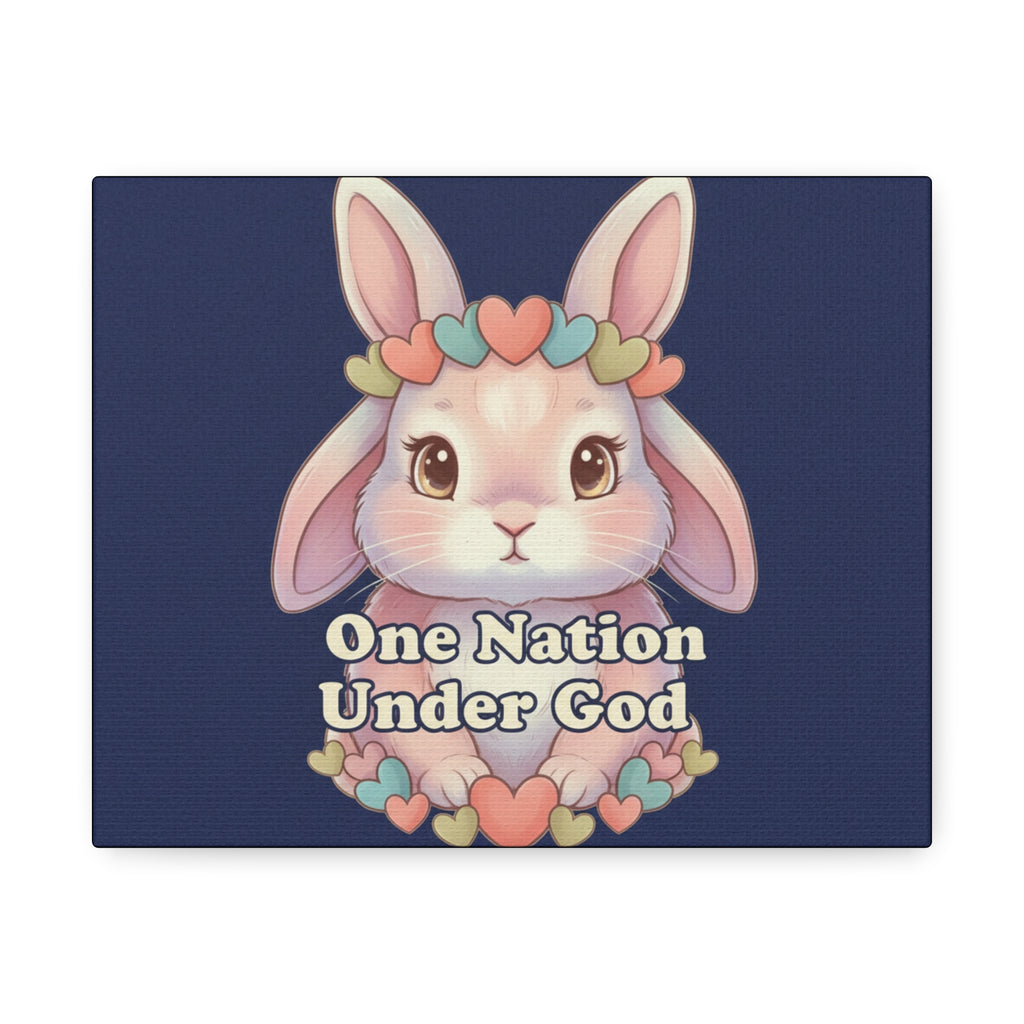Bunny Canvas – One Nation Under God