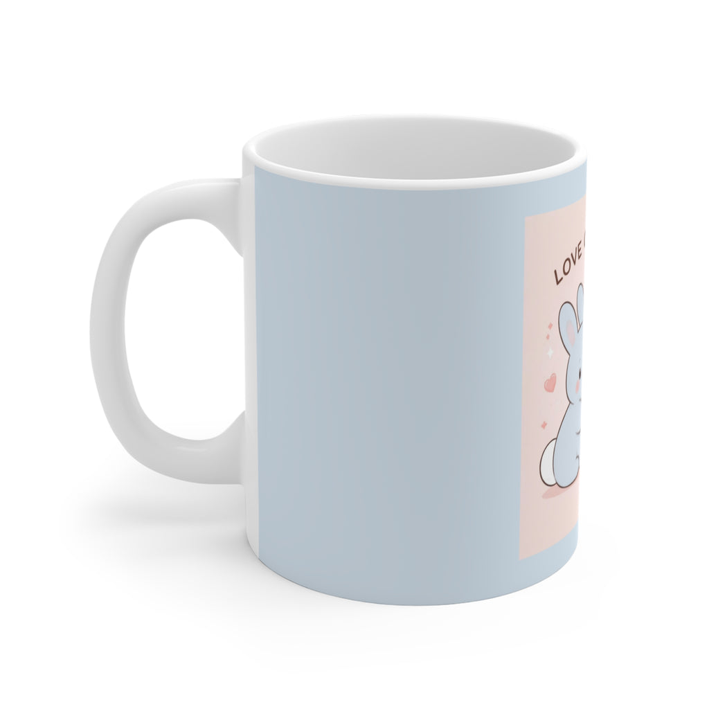 "LOVE CAN BE SOFT" Black Cat Mug | Trendy Gift for Her | Drinkware | KayKay Classics