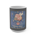 Bee Mug 15oz – Library Days Are the Best Days