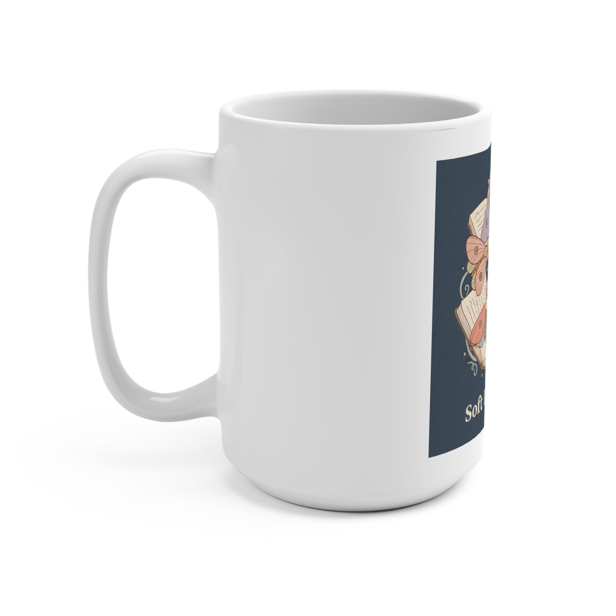 soft life scholar square Mug 15oz