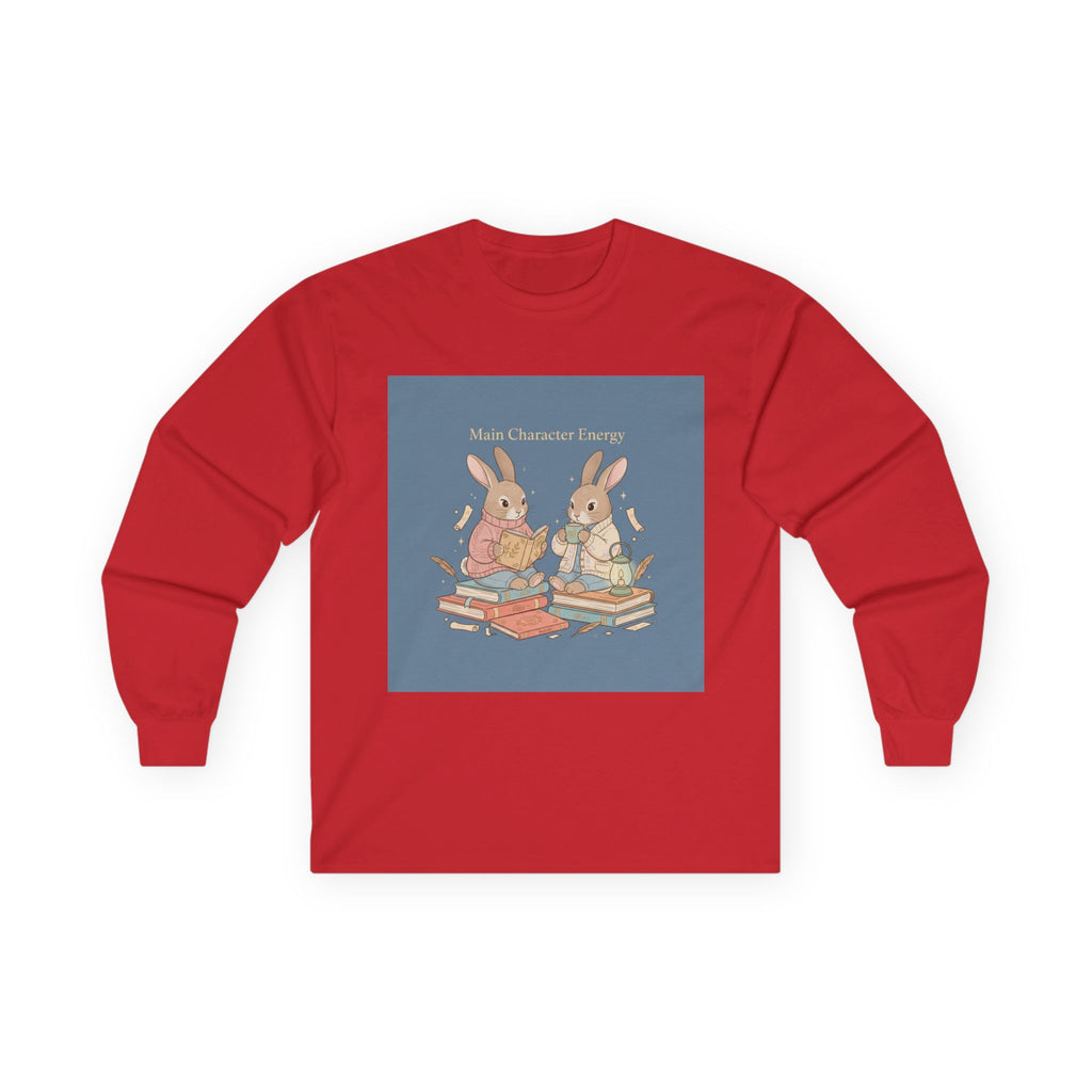 Main Character Energy Rabbit Long Sleeve Tee