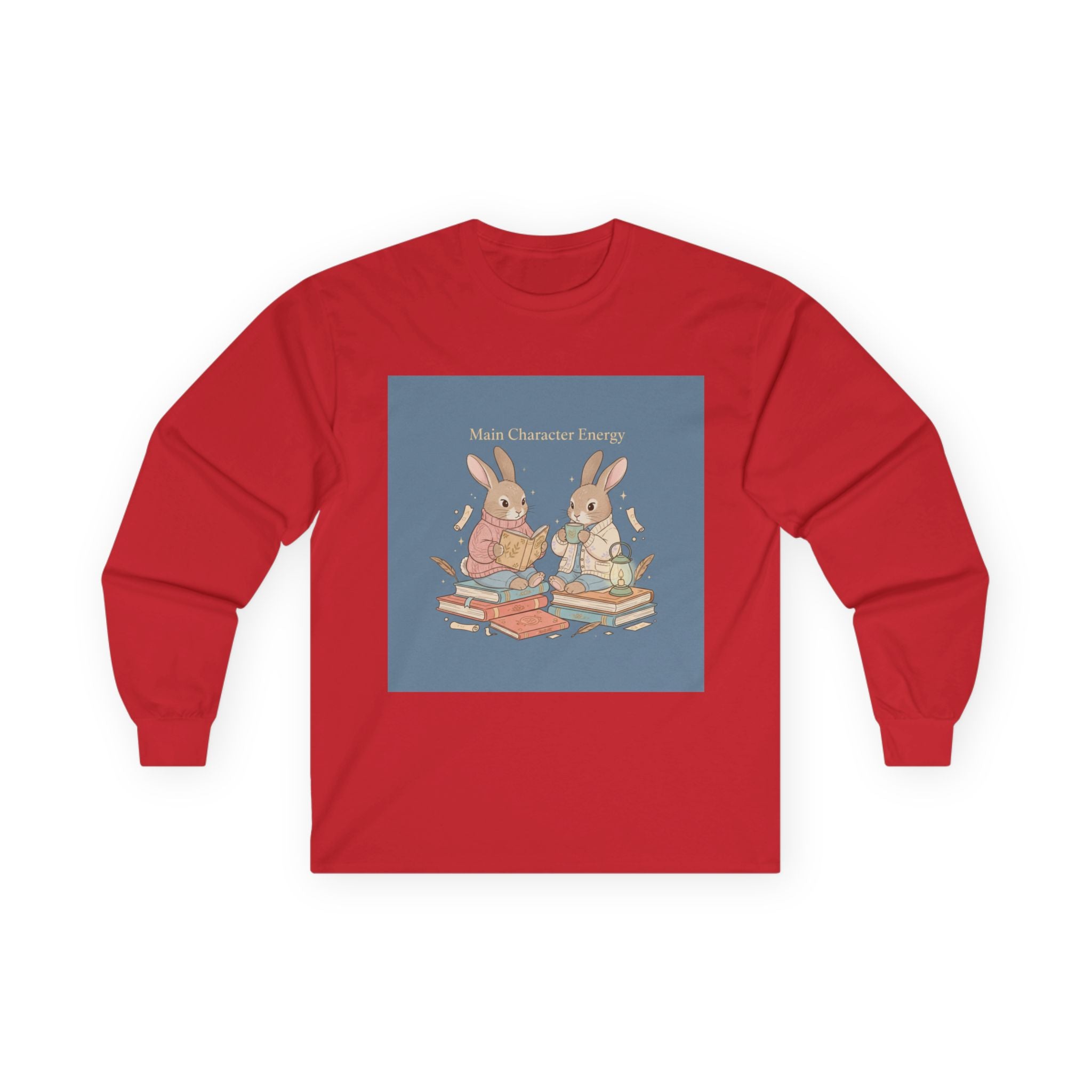 Main Character Energy Rabbit Long Sleeve Tee