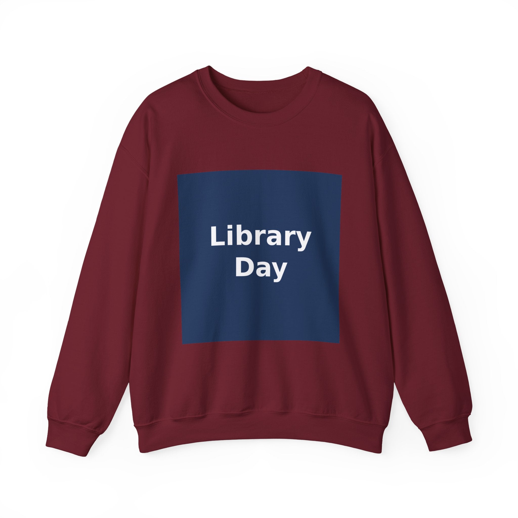 "Library Day" Black Cat Crewneck | College Girl Gift | Fashion | KayKay Classics